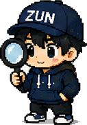 ZUN looking through a telescope toward what comes next